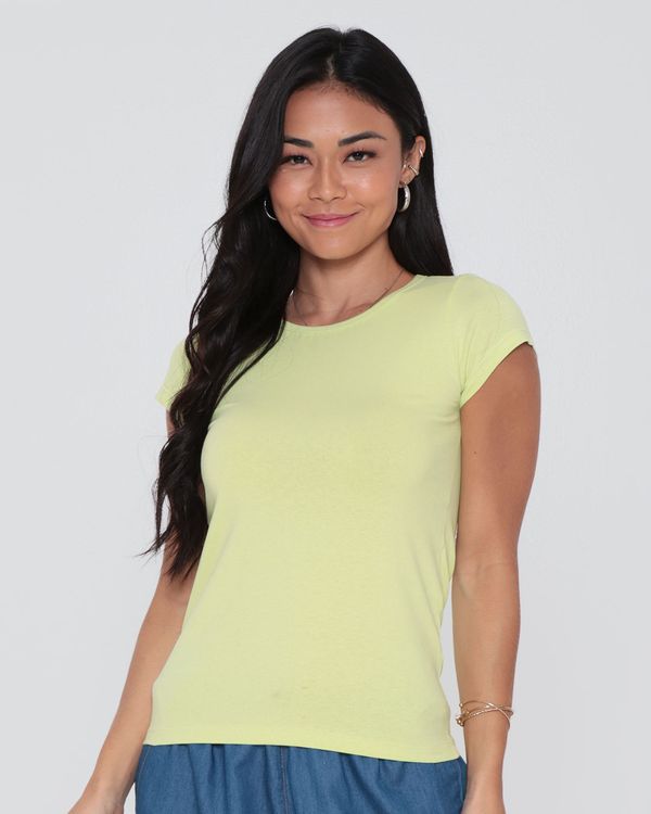 Blusa Feminina Básica Verde G