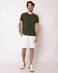 Bermuda Surf Masculina com Bolsos Branca GG