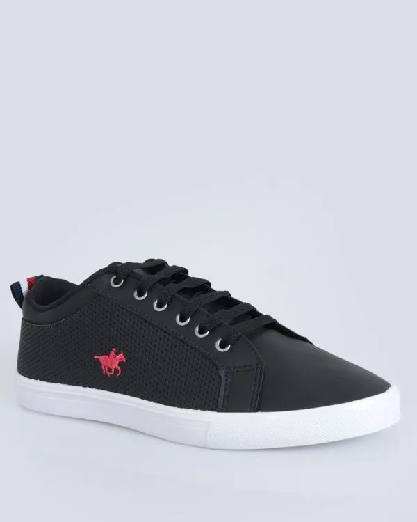 Tênis Masculino Texturizado Casual Preto 39