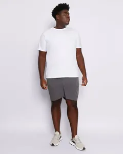 Bermuda Esportiva Plus Size Masculina com Bolsos Cinza G1