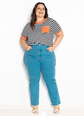 Blusa Lenadia Bolso Laranja GG