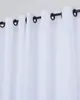 Cortina Isabel Estampada 180cm x 200cm Branyl Branca UN