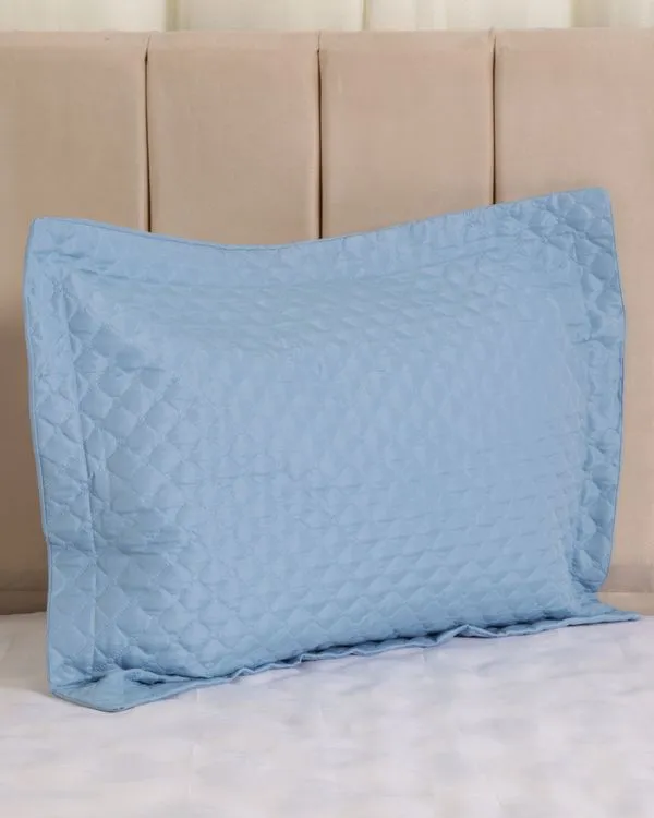 Porta Travesseiro Caprice 150 Fios Basic Andreza Azul UN