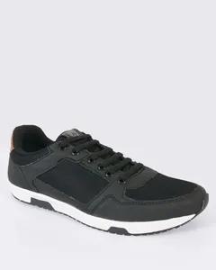 Tênis Masculino Com Recortes Mr. Kitsch Milano Preto 39
