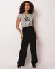 Calça Feminina Pantalona Envelope Berry & Co. Preta G