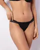 Calcinha Feminina Fio Dental Com Renda Preta P