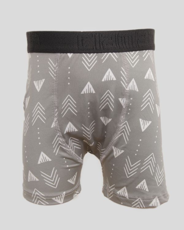 Cueca Juvenil Boxer Estampada Cinza 14