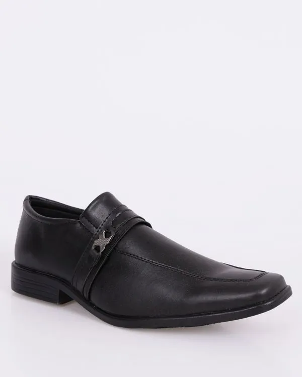 Sapato Masculino Social Com Fivela Preto 44