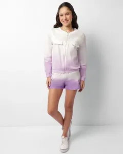 Shorts Juvenil Moletinho Warner Bordado Pernalonga Off White 12