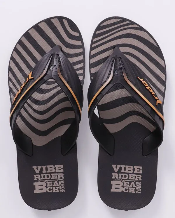 Chinelo Masculino Rider Way Element Preto 37/38