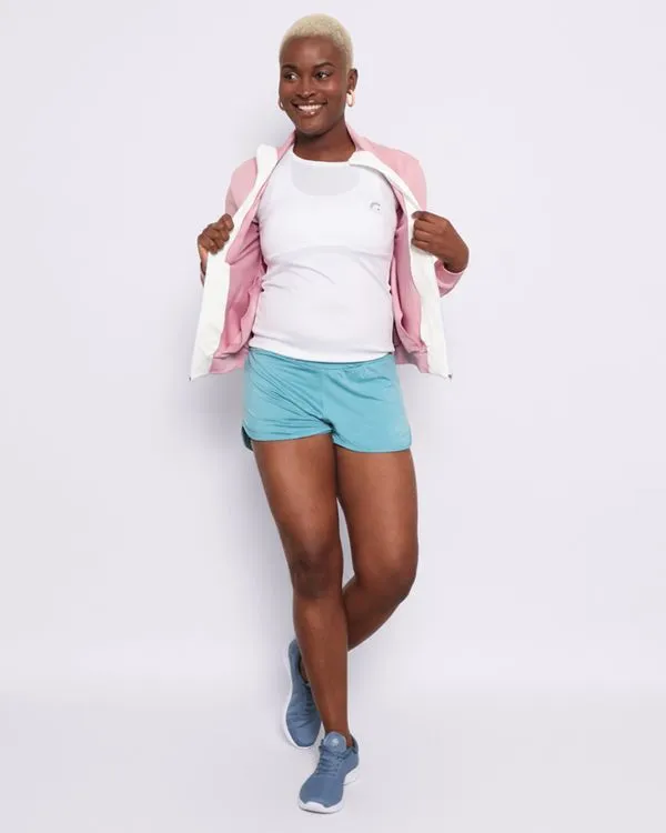 Short Fitness Feminino Ciclista Azul GG