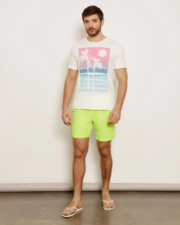 Bermuda Masculina Reta Surf Com Bolsos Cores Sortidas P