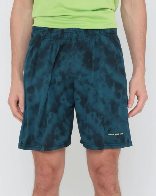 Bermuda Esportiva Masculina Estampa Tie Dye Verde G