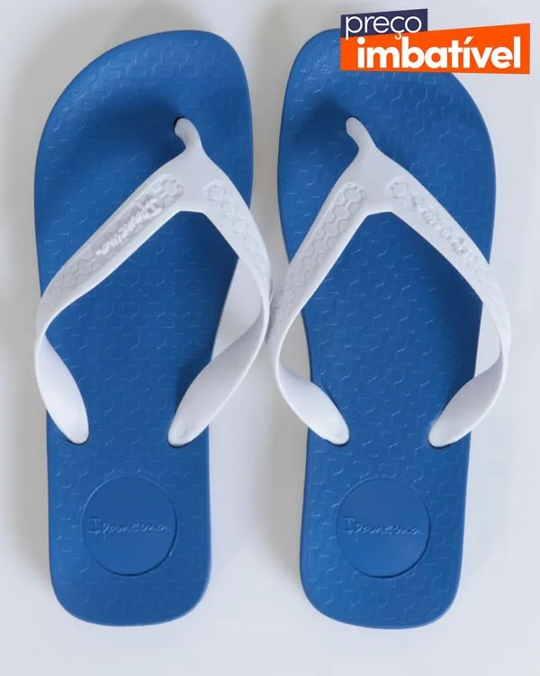 Chinelo Ipanema Masculino Surf Azul 45/46
