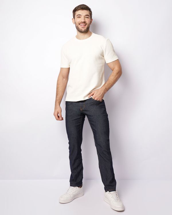 Calça Jeans Masculina Slim Tradicional Azul 44