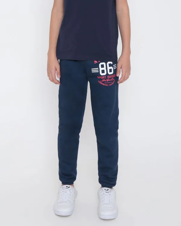 Calça Moletom Juvenil Athletic Marinho 14
