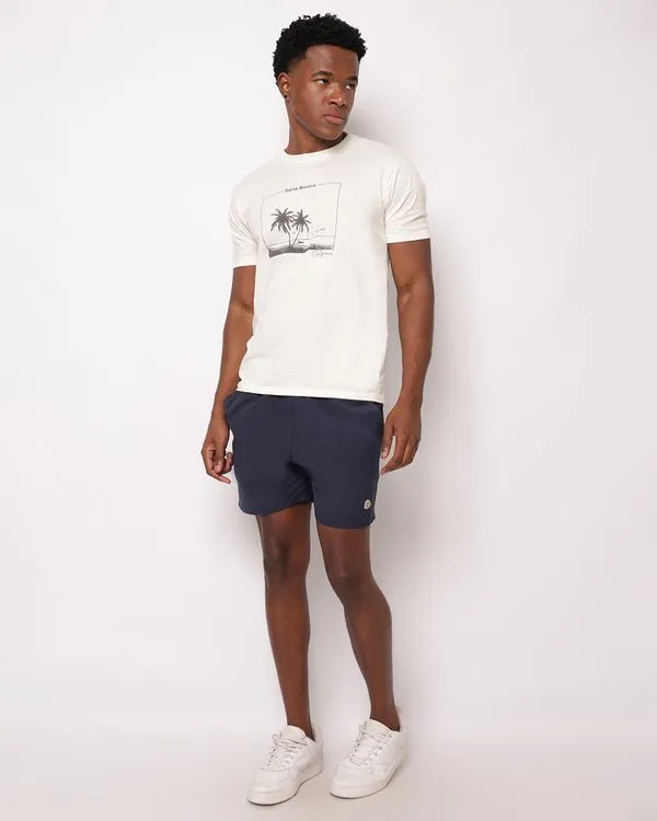 Bermuda Surf Masculina com Cordão Marinho M