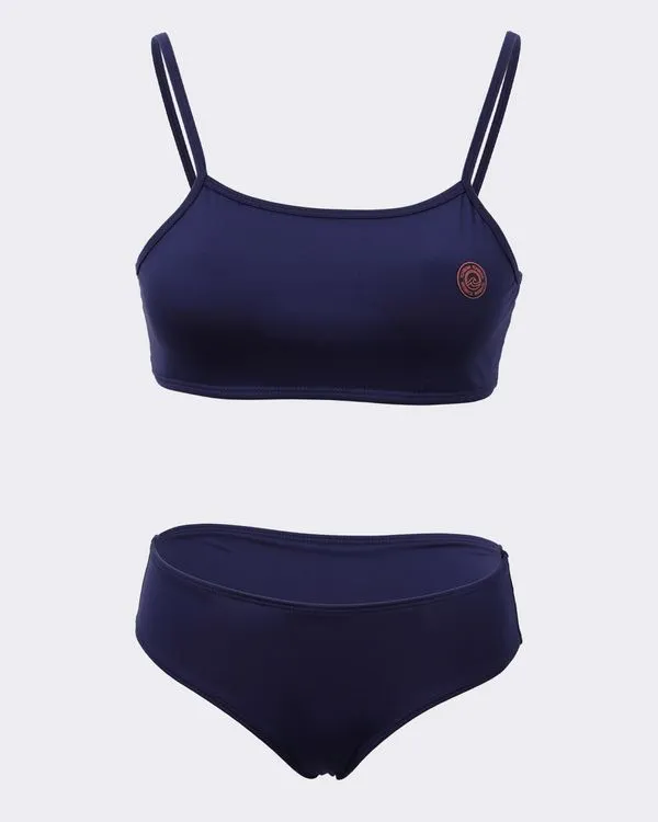 Conjunto Biquíni Juvenil Kamylus Proteção UV50+ Marinho 14