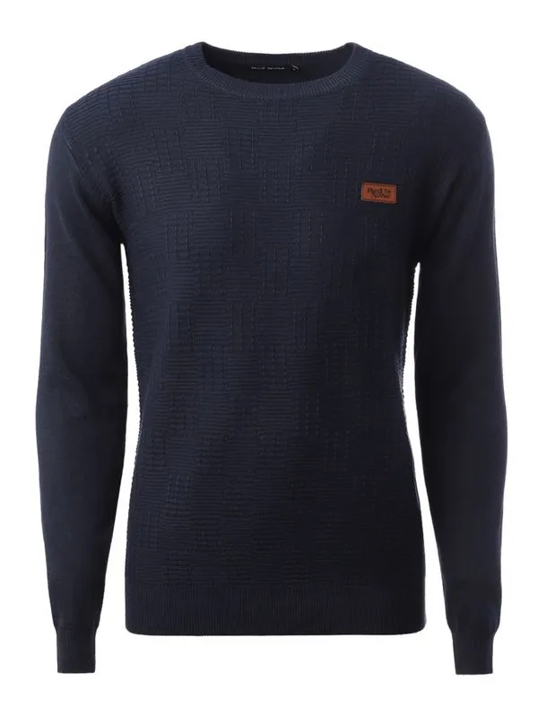 Blusão Tricot Manga Longa Masculino MARINHO G