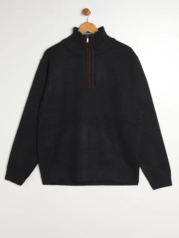 Blusão Tricot Plus Size Masculino MARINHO G3