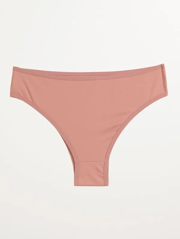 Calcinha Tanga Microfibra Feminina ROSA CLARO GG
