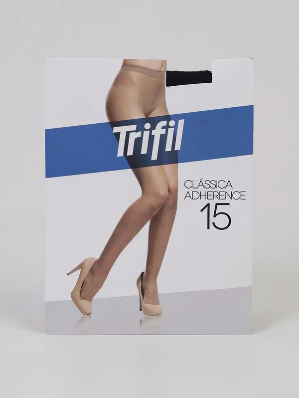 Meia-Calça Fio 15 Trifil Feminina Preto G