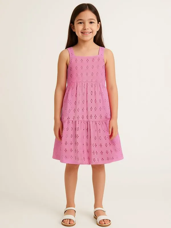 Vestido Juvenil Para Menina - ROSA 16