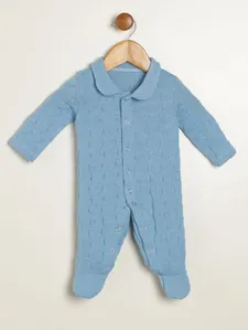 Saída de Maternidade Tricot Infantil Para Bebê - AZUL