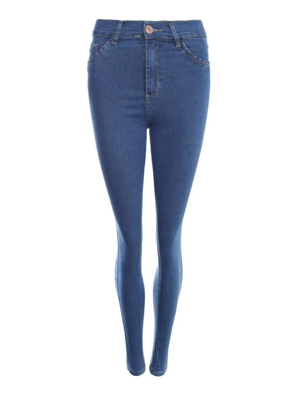 Calça Jeans Cigarrete Feminina AZUL 42