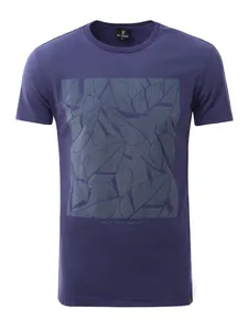 Camiseta Manga Curta Masculina AZUL G