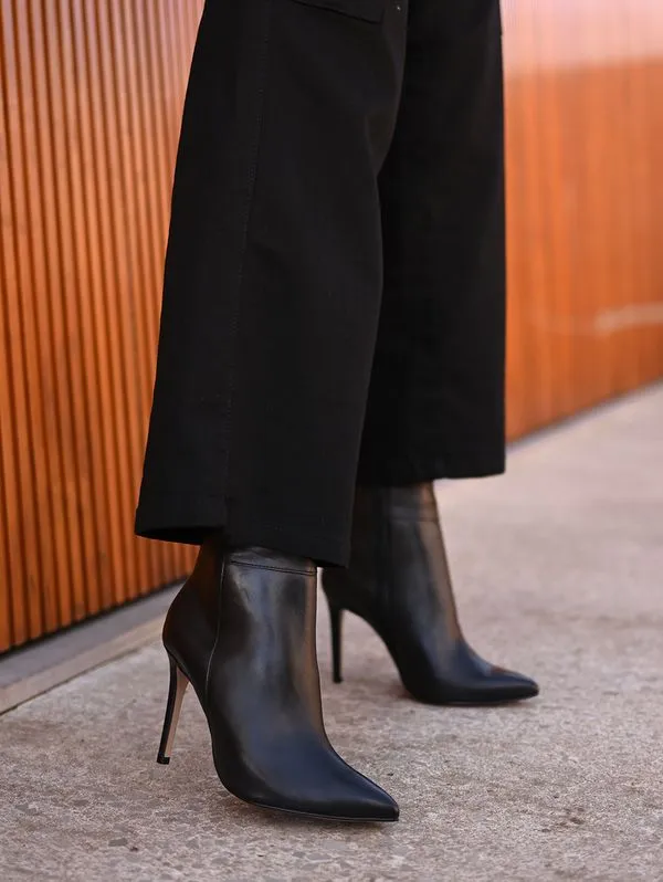 Bota Cano Curto Botcarina Boots Bottero Feminina PRETO 35