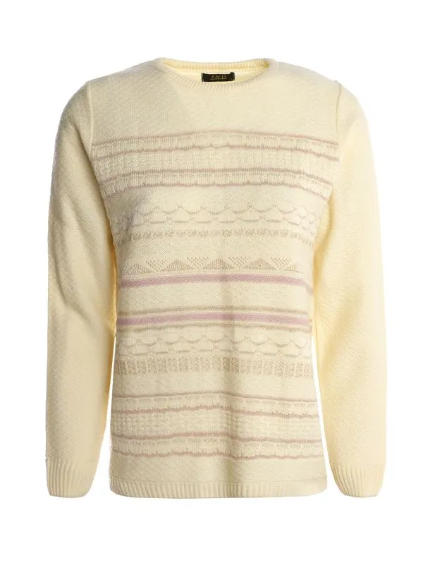 Blusão Tricot Feminino NATURAL GG