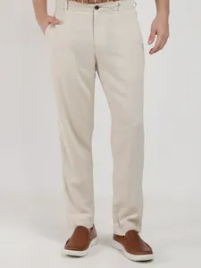 Calça Linho Social Masculina NATURAL P