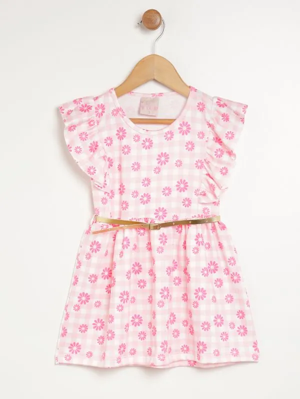 Vestido Infantil Para Menina - SALMAO 1