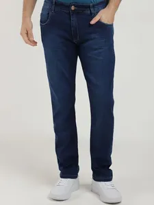 Calça Jeans Skinny Masculina AZUL 40