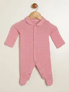 Saída de Maternidade Tricot Infantil Para Bebê - ROSA