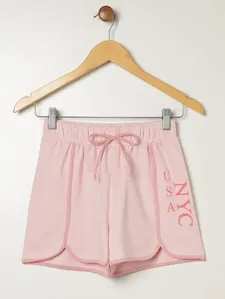 Short Moletinho Juvenil Para Menina - ROSA 12