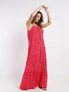 Vestido Longo Feminino VERMELHO G