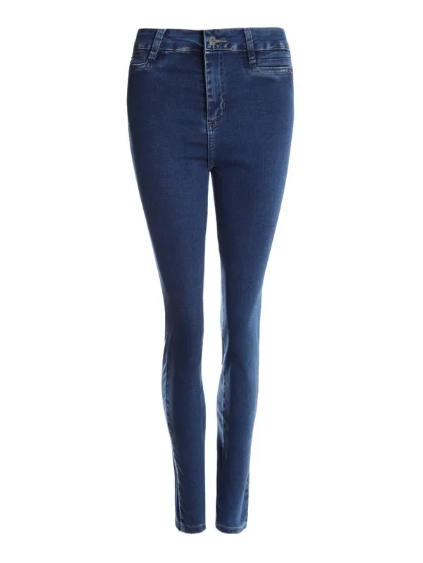 Calça Jeans Levanta Bumbum Sawary Feminina AZUL 40