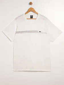 Camiseta Manga Curta No Stress Plus Size Masculina OFF WHITE G1