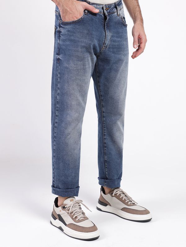 Calça Jeans Skinny Masculina AZUL 42
