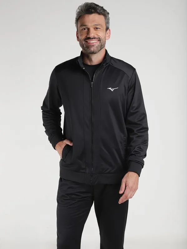 Agasalho Básico Mizuno Masculino PRETO G