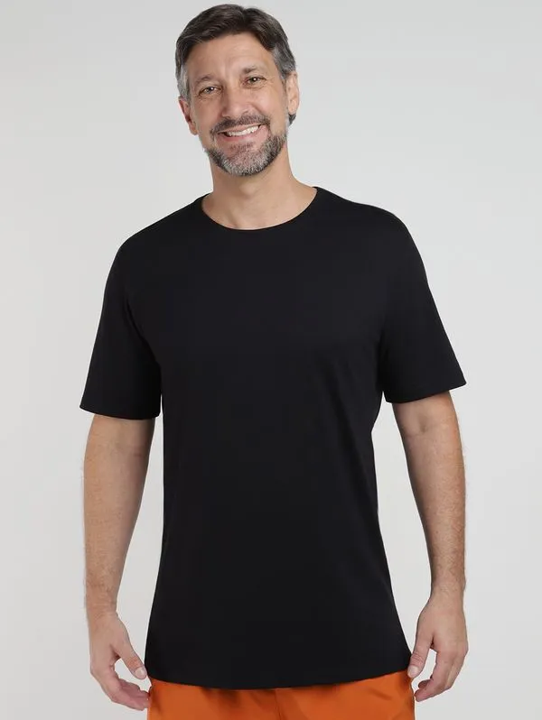 Camiseta Malha Gold Básica Masculina PRETO G