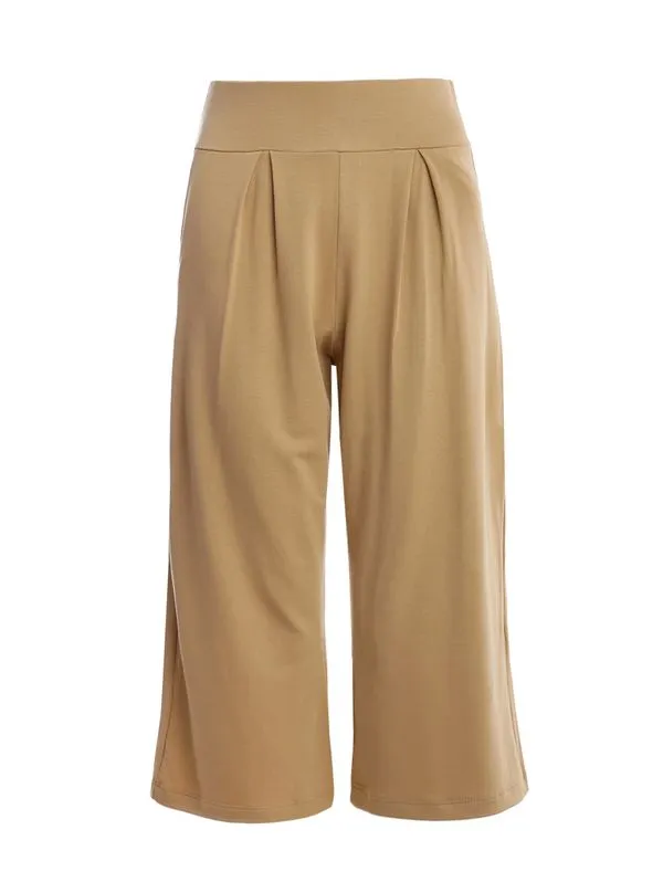Calça Pantacourt Feminina BEGE G