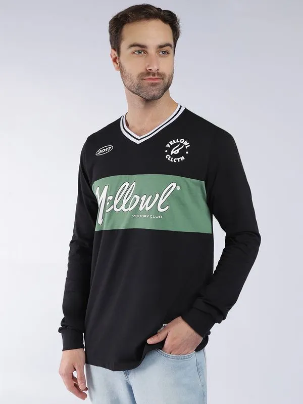 Camiseta Manga Longa Masculina PRETO GG