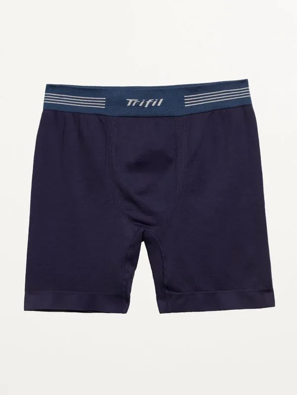 Cueca Boxer Sem Costura Trifil Masculina MARINHO P