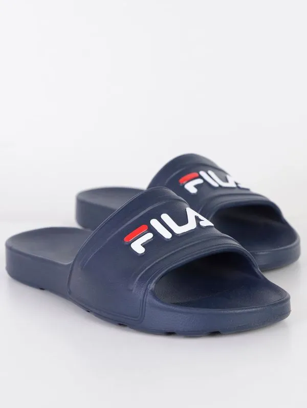 Slide Fila Sleek Masculino Azul Marinho 43
