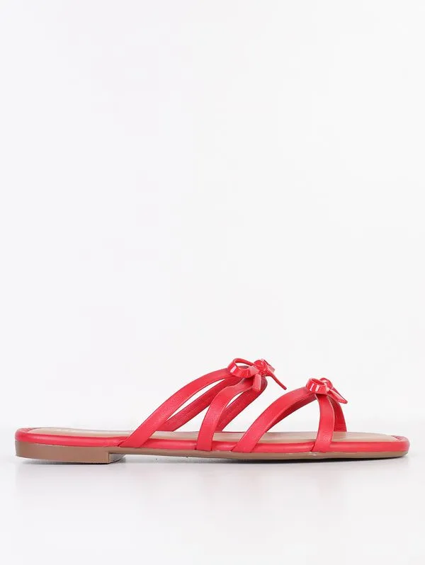 Rasteira Moleca Feminina VERMELHO 37