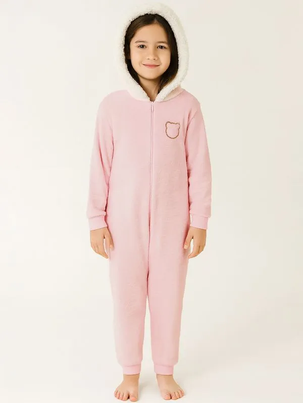 Pijama Longo Infantil Para Menina - ROSA 10