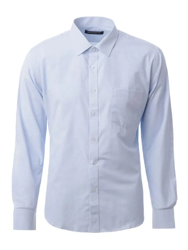 Camisa Manga Longa Masculina AZUL G